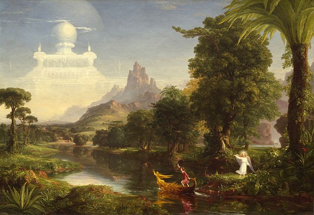 File:Cole Thomas The Voyage of Life Youth 1842.jpg