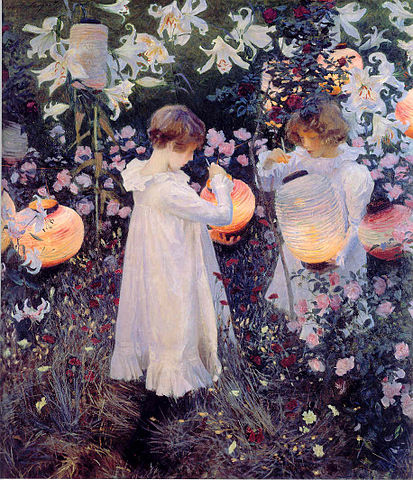 File:John Singer Sargent - Carnation Lily Lily Rose.jpg