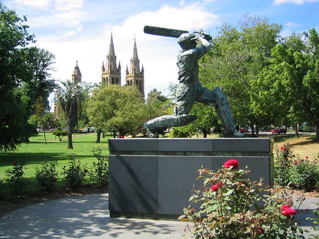 File:Don Bradman statue at Adelaide Oval.jpg
