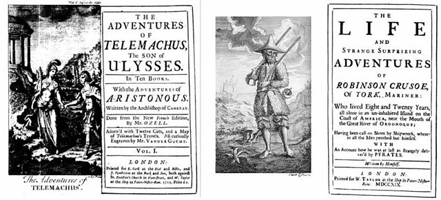 File:Fenelon Telemachus-1715 DeFoe Crusoe 1719.jpg