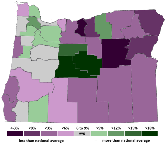 File:Oregon Population Growth by County.png