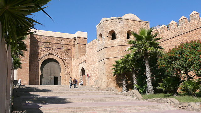 File:Bab Ouda&iuml;a porte de la Kasbah des Oudaias P1060309.JPG