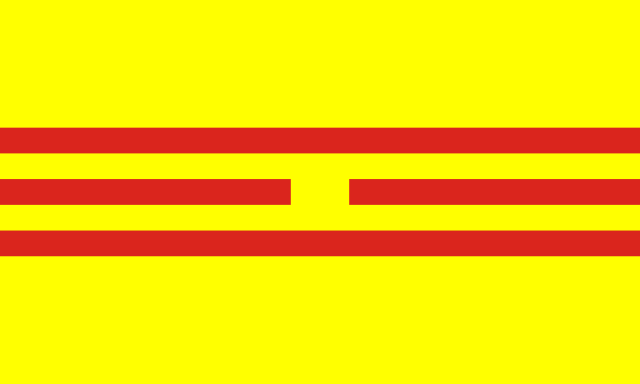 File:Flag of the Empire of Vietnam (1945).svg